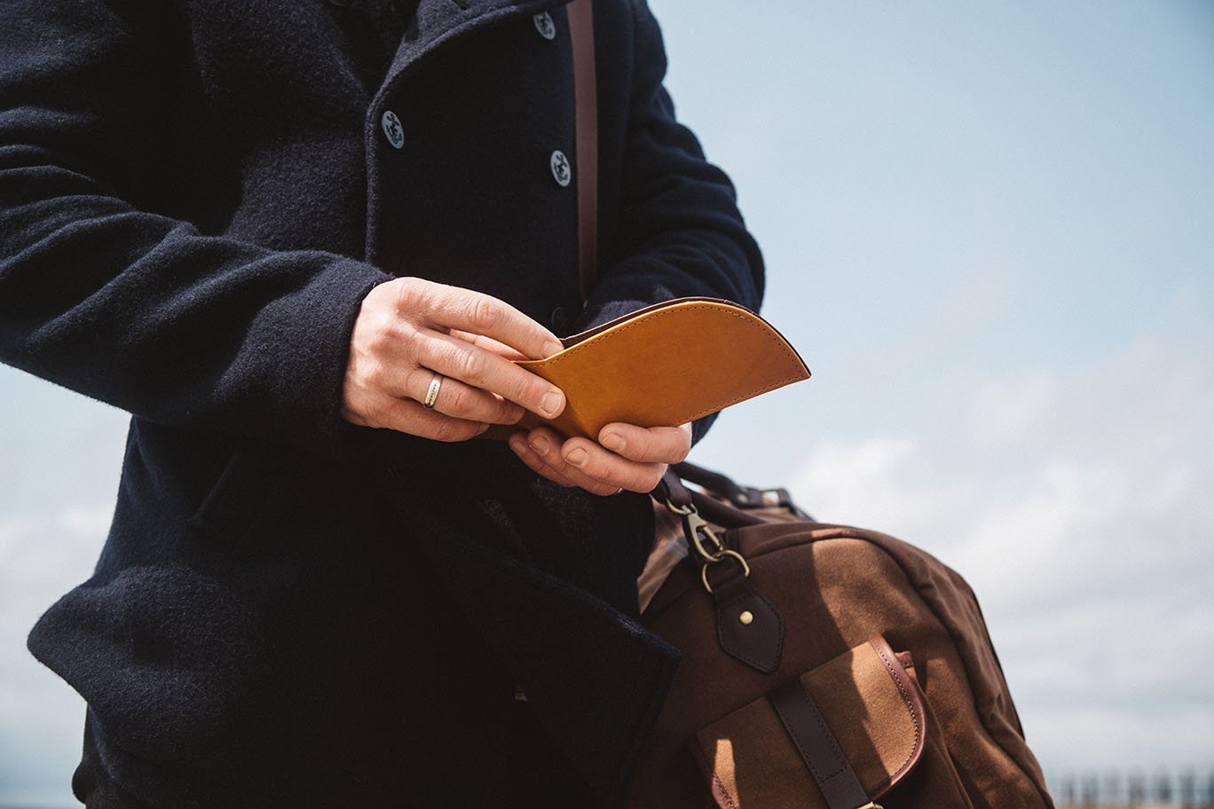 Rogue Front Pocket Wallet in Ballglove