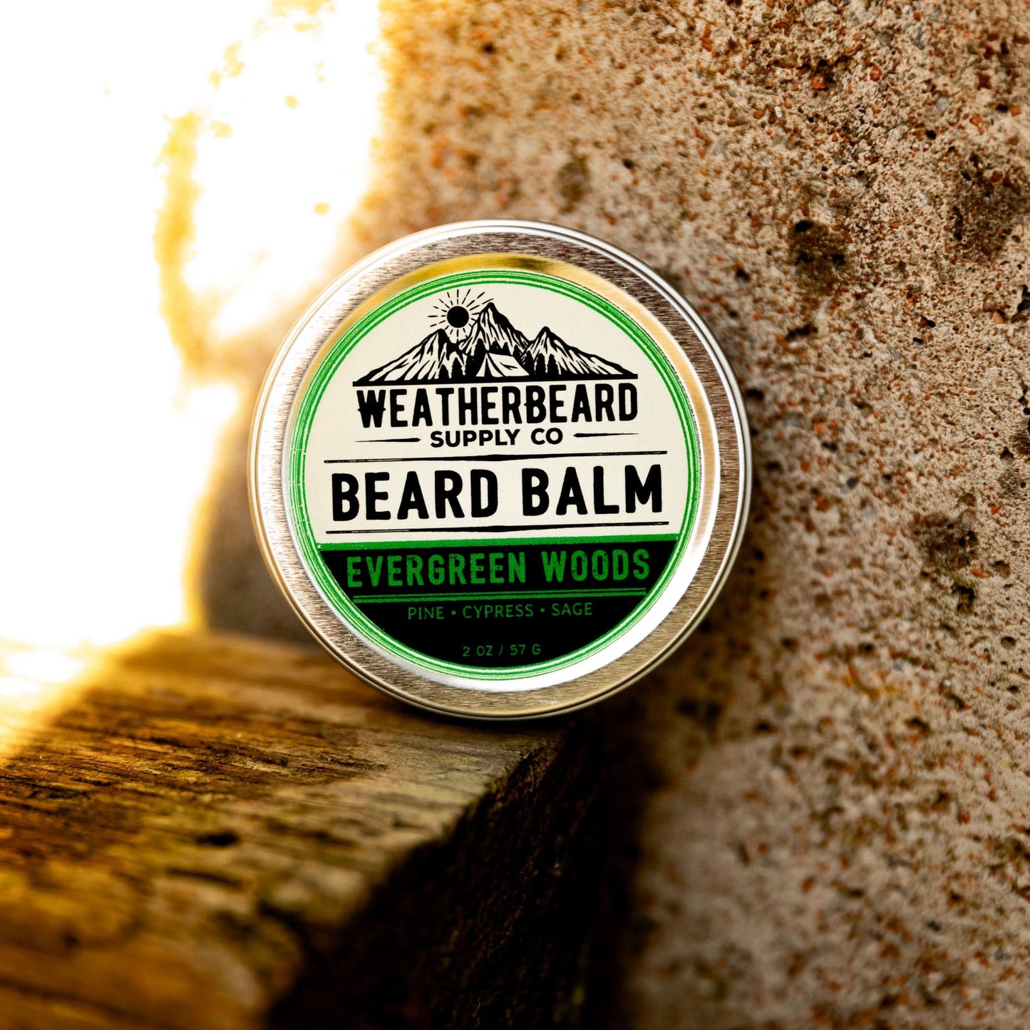 Evergreen Woods Beard Balm - Pine, Cypress, Sage