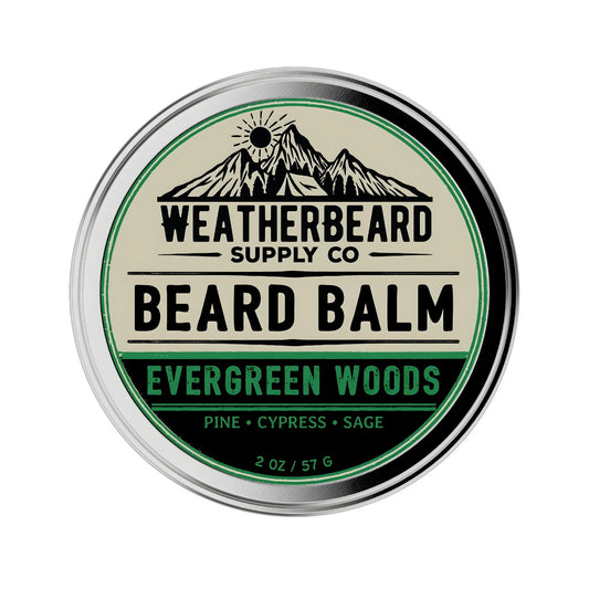 Evergreen Woods Beard Balm - Pine, Cypress, Sage