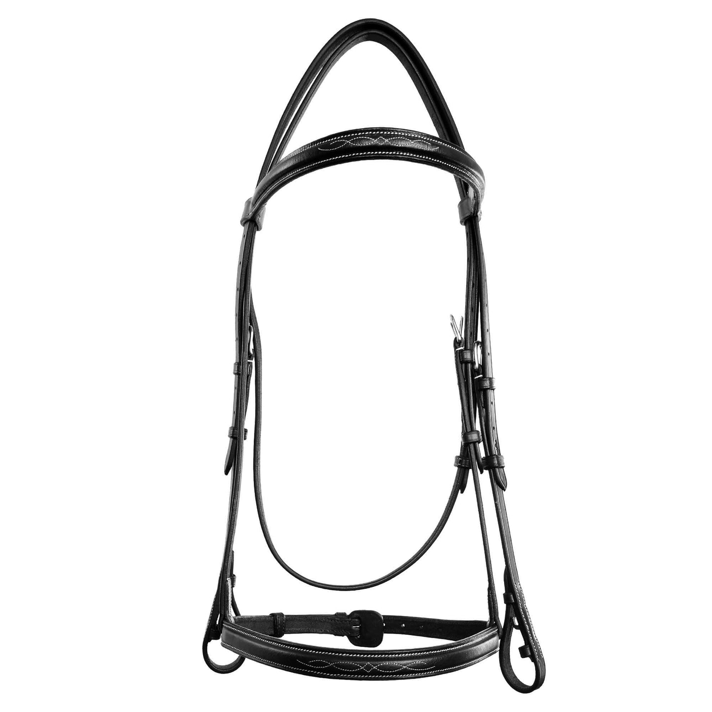ExionPro Traditional Hunter Bridle With Laced Reins