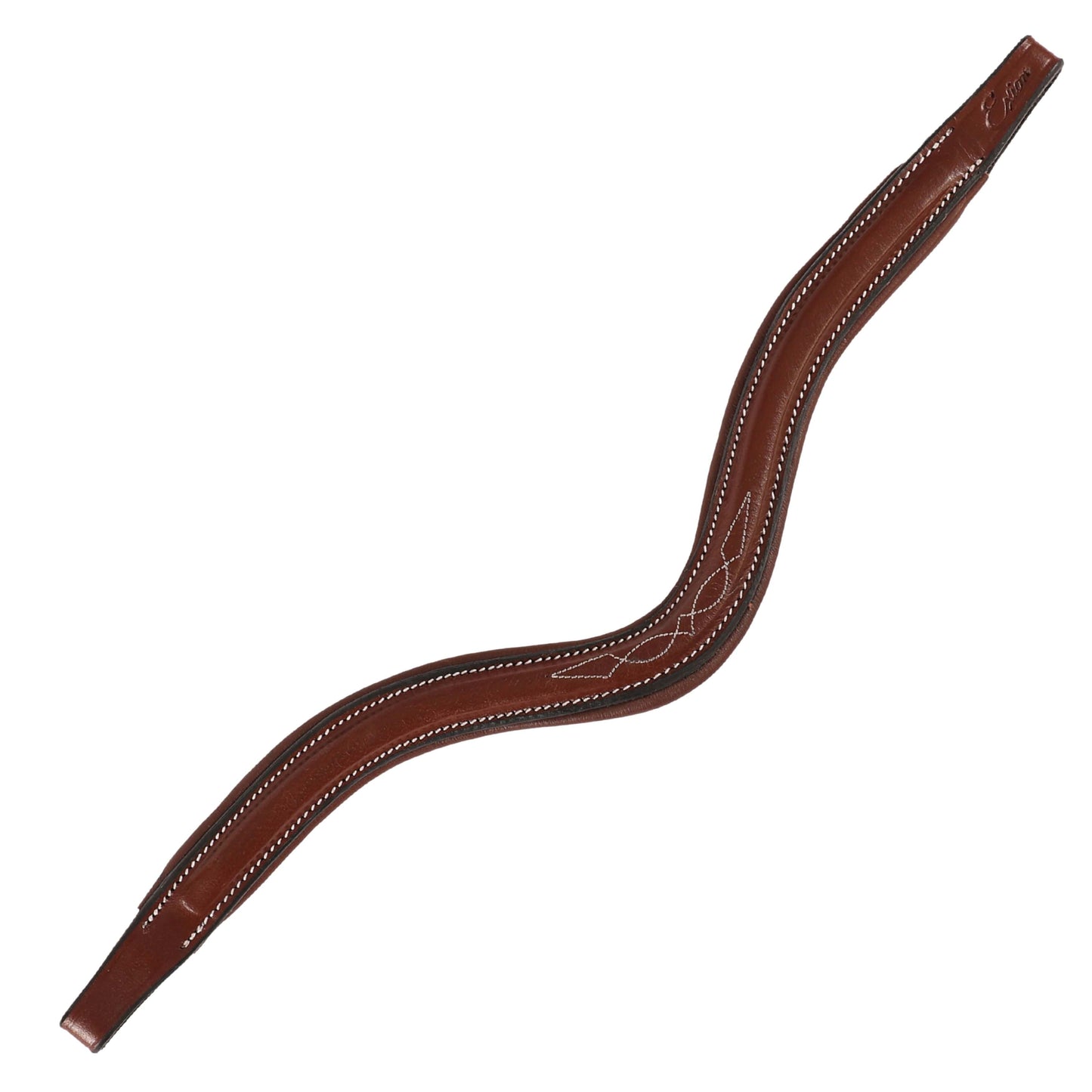 ExionPro Fancy Stitched Square Raised Padded Browband