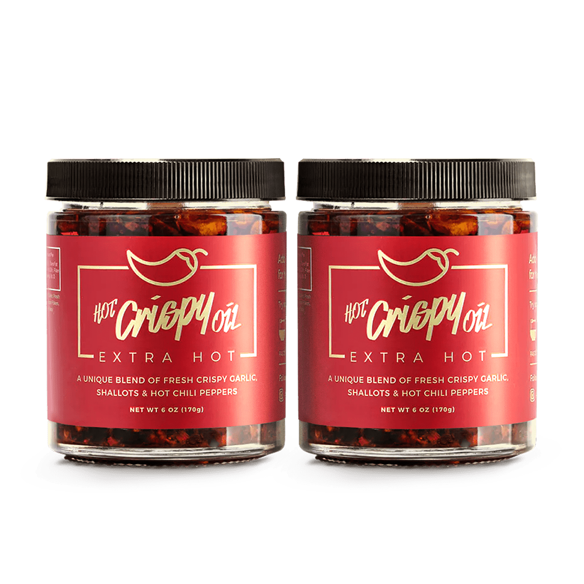 Extra Hot Crispy Oil –  Chili Crisp Garlic Oil