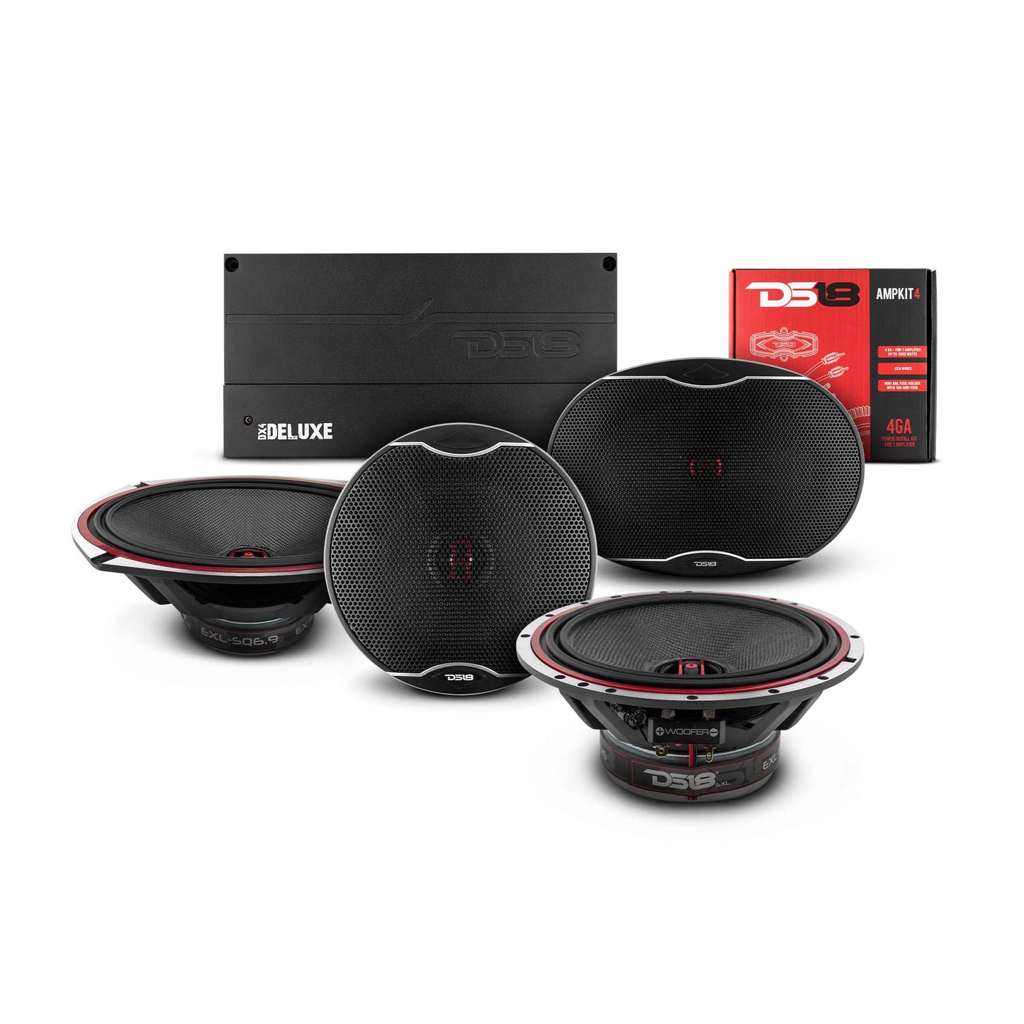 DS18  2015-2020 Ford F-150 Crew Cab Best Upgrade/Replacement Package 3000 Watts