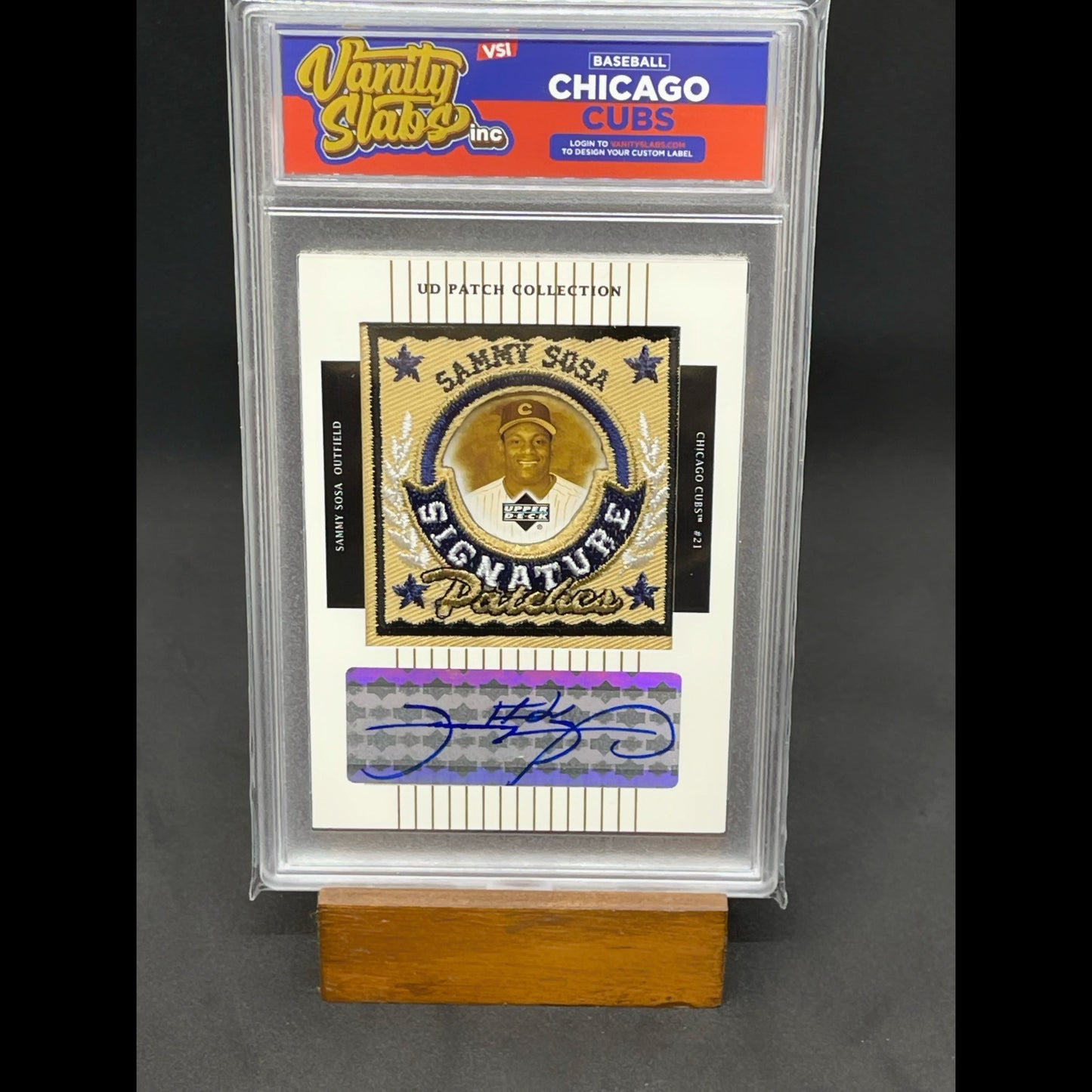 Vanity Slabs Holder for RPA Cards 130pt Thickness Empty Slab for Thick Trading Cards