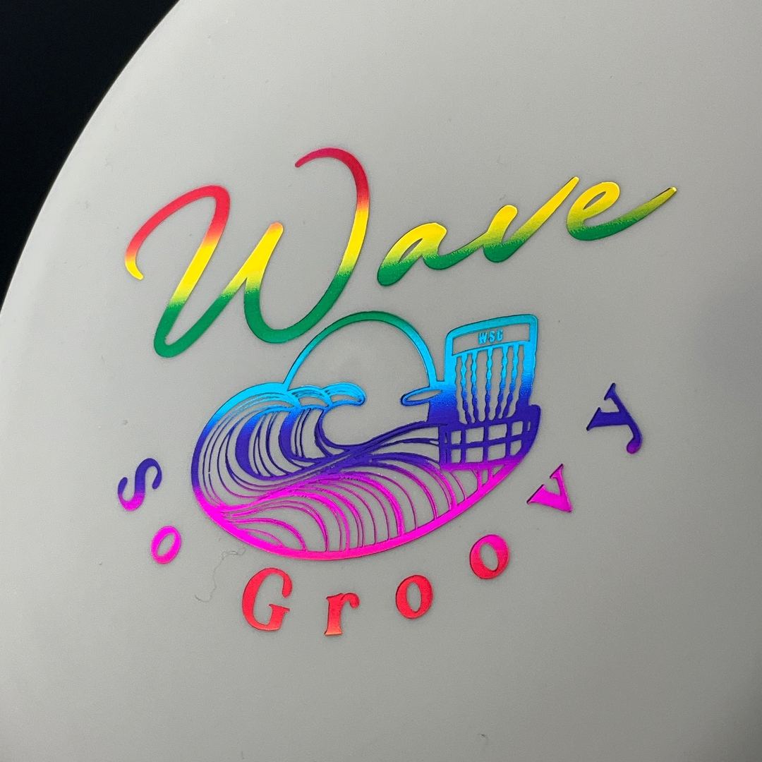 Super Stupid Soft GLO Wizard - "Wave So Groovy" Stamp