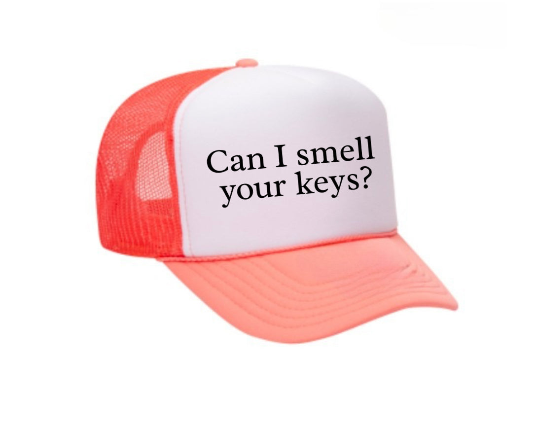 Can I Smell Your Keys? Trucker Hat
