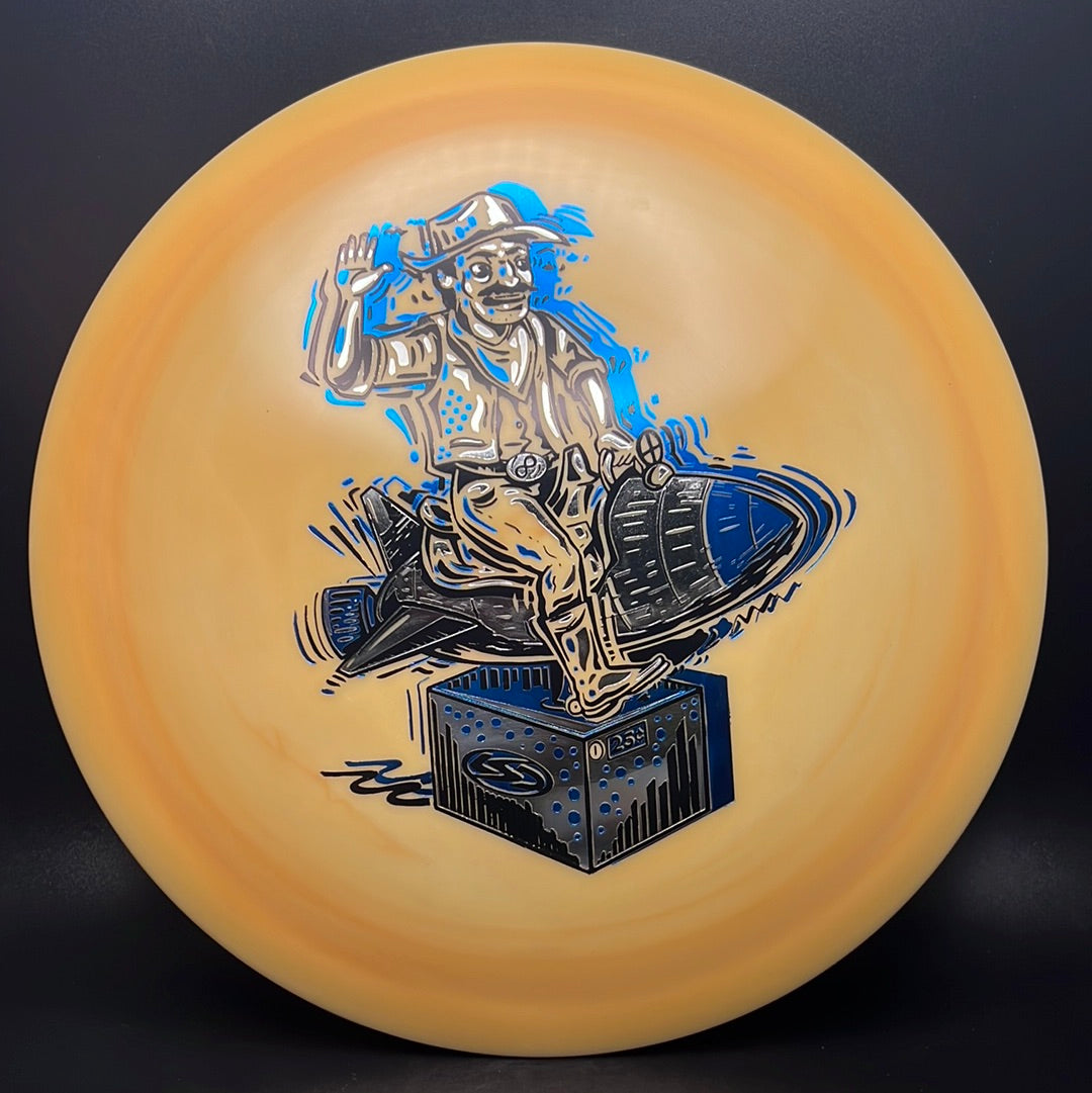 Alpha Harrier - "Ride Em Rocket Cowboy" Triple Foil