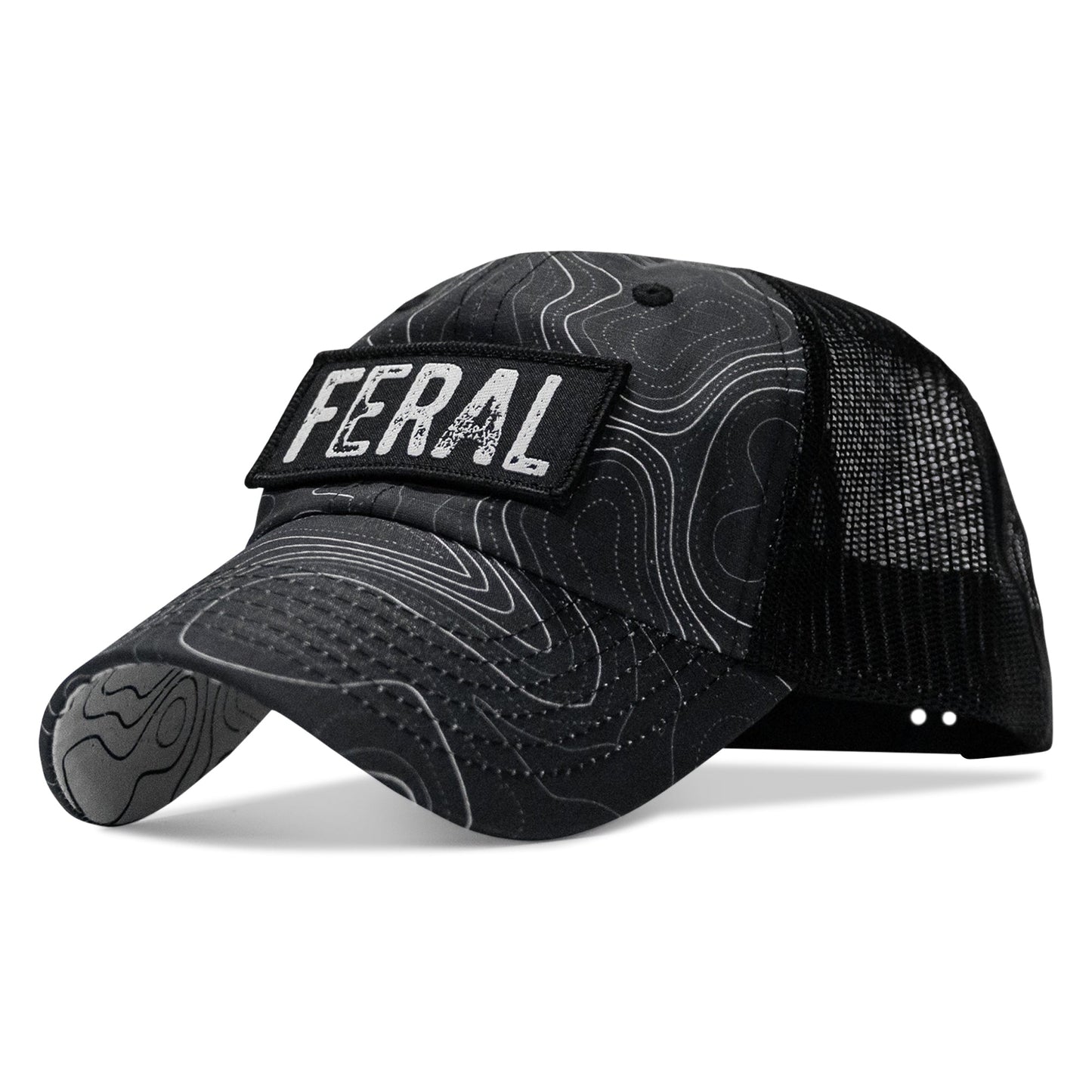 Feral Patch RipStop Tactical Mesh Snapback Hat