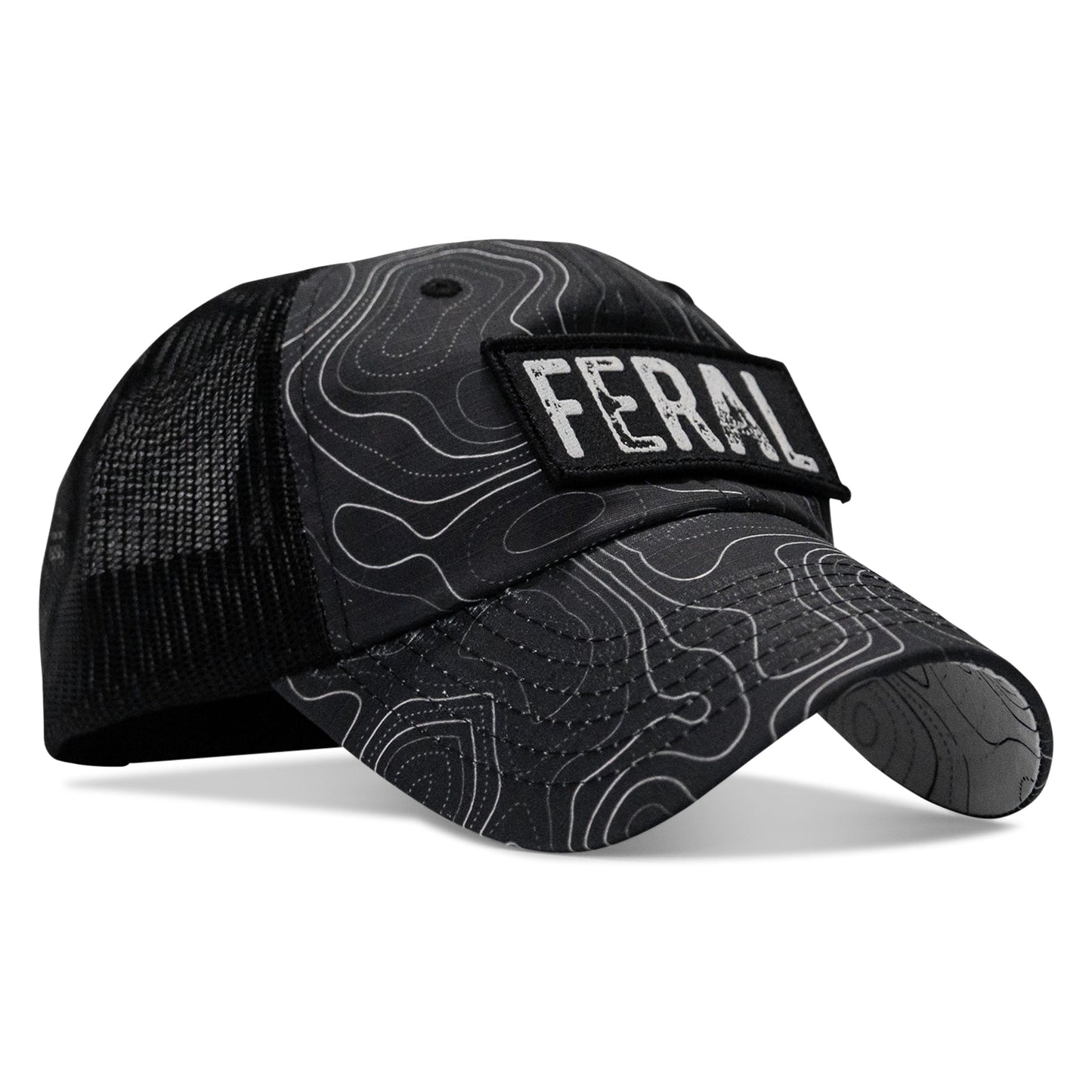 Feral Patch RipStop Tactical Mesh Snapback Hat