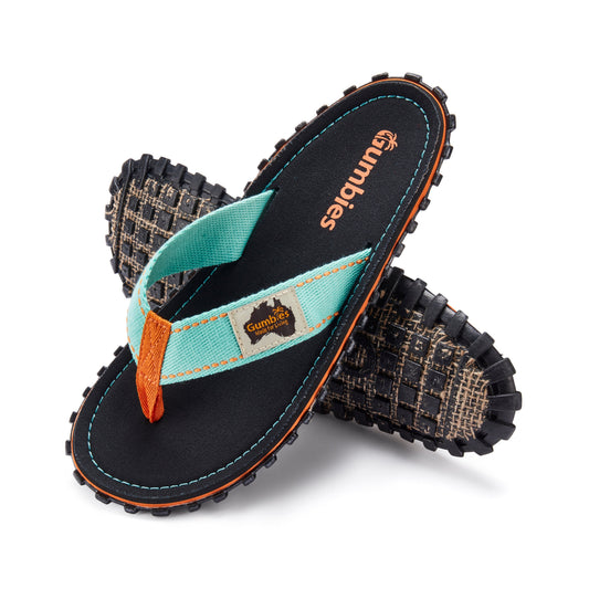 Islander Flip-Flops - Women's - Tricolor Black