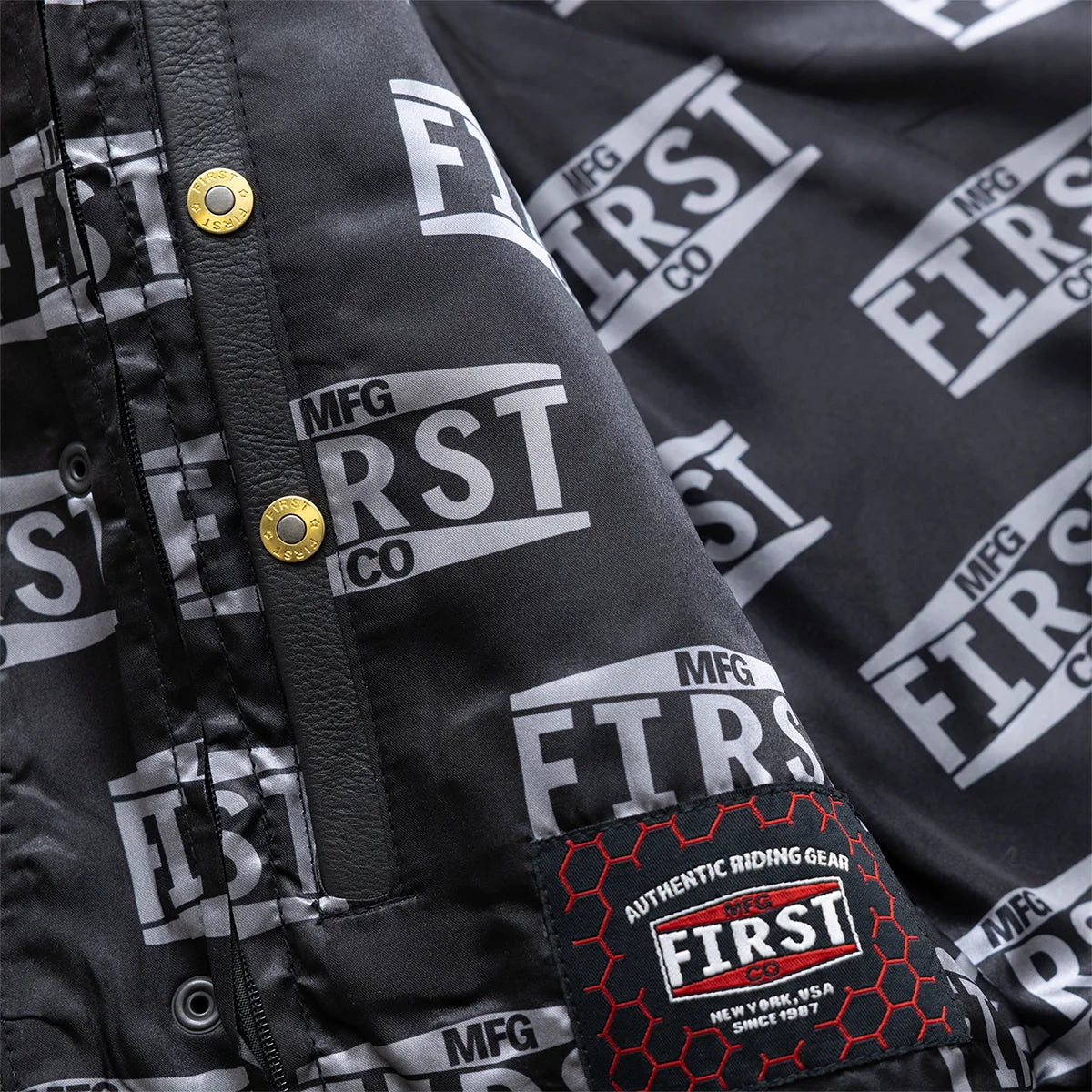 FMCo Men's Signature Leather Vest