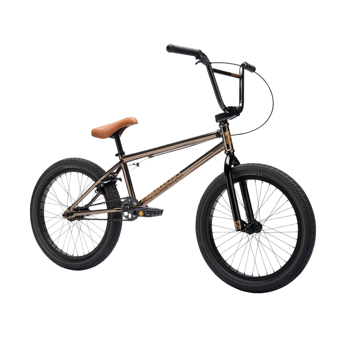 Fit 2026 Series One 20.5″ Complete BMX Bike - Smoke Chrome