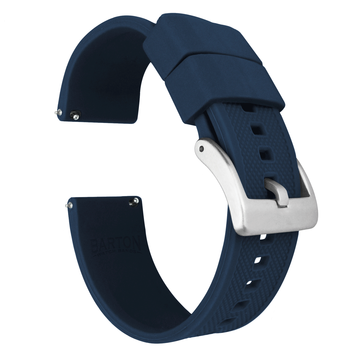 Navy Blue Elite FKM Rubber Watch Band