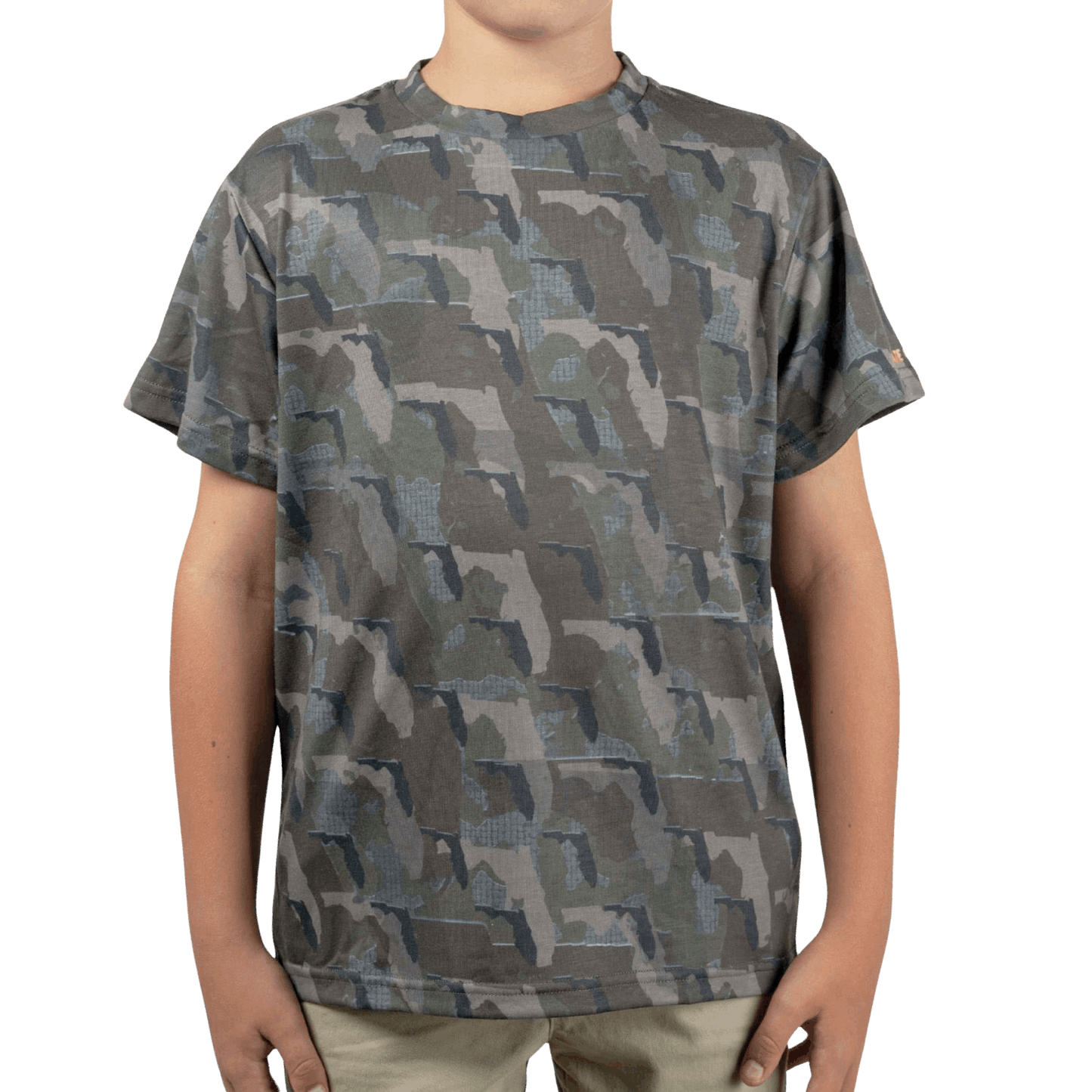 Florida Camo - Kids Short Sleeve Shirt