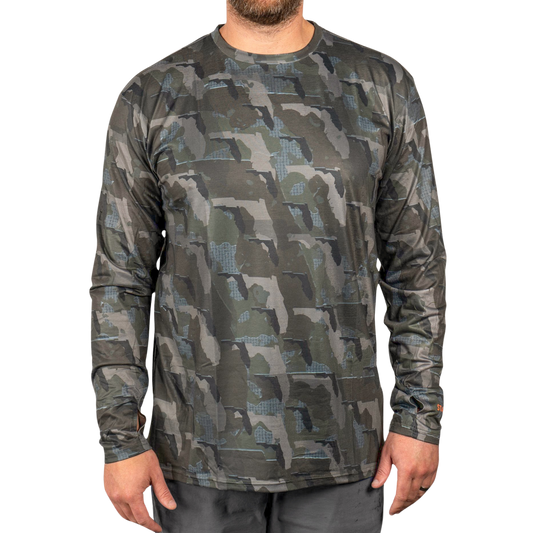 Florida Camo - Long Sleeve Shirt