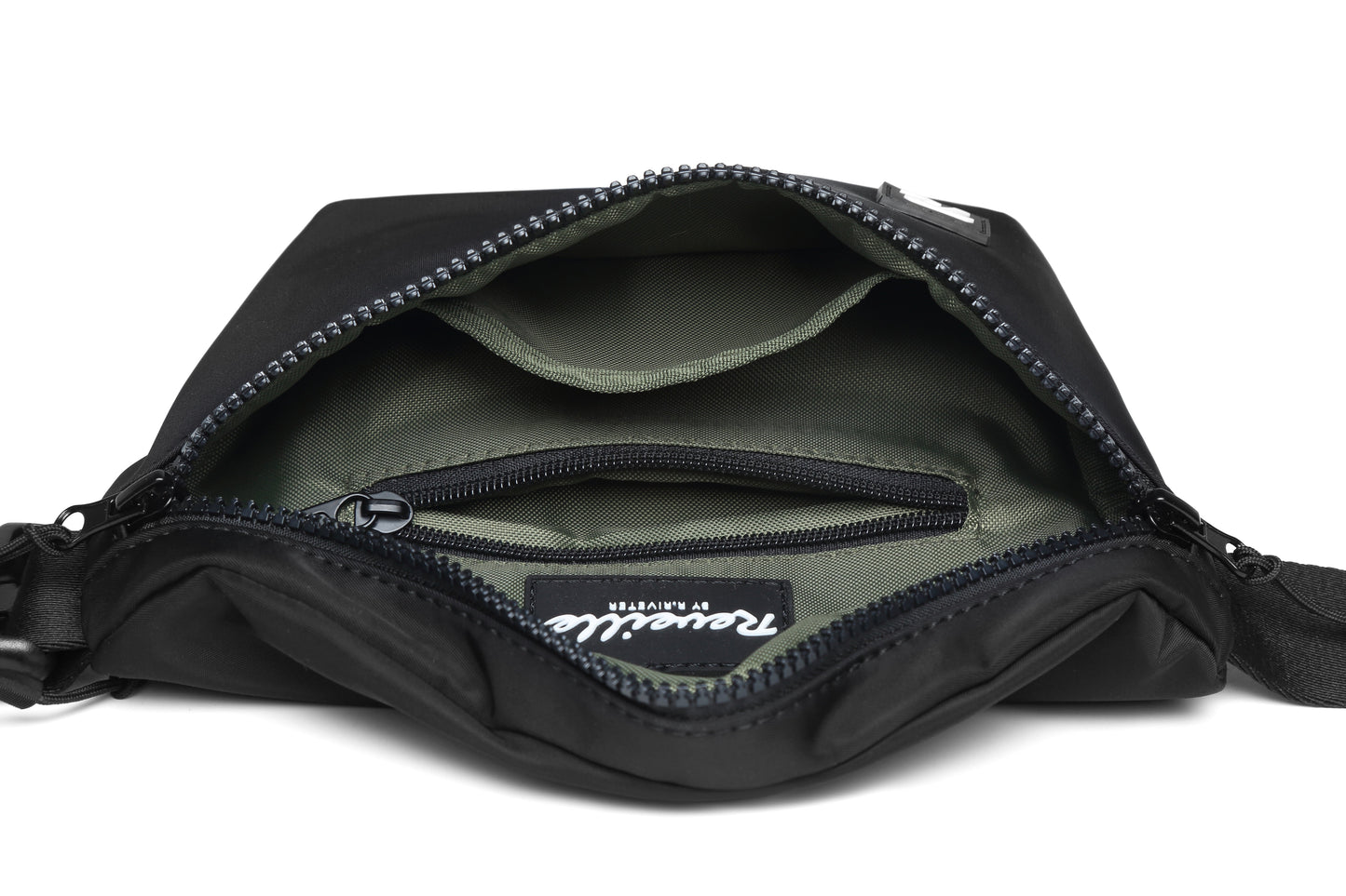 Trudy Belt Bag |  Black Nylon