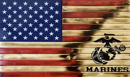 Large Flag Biometric Flip Up