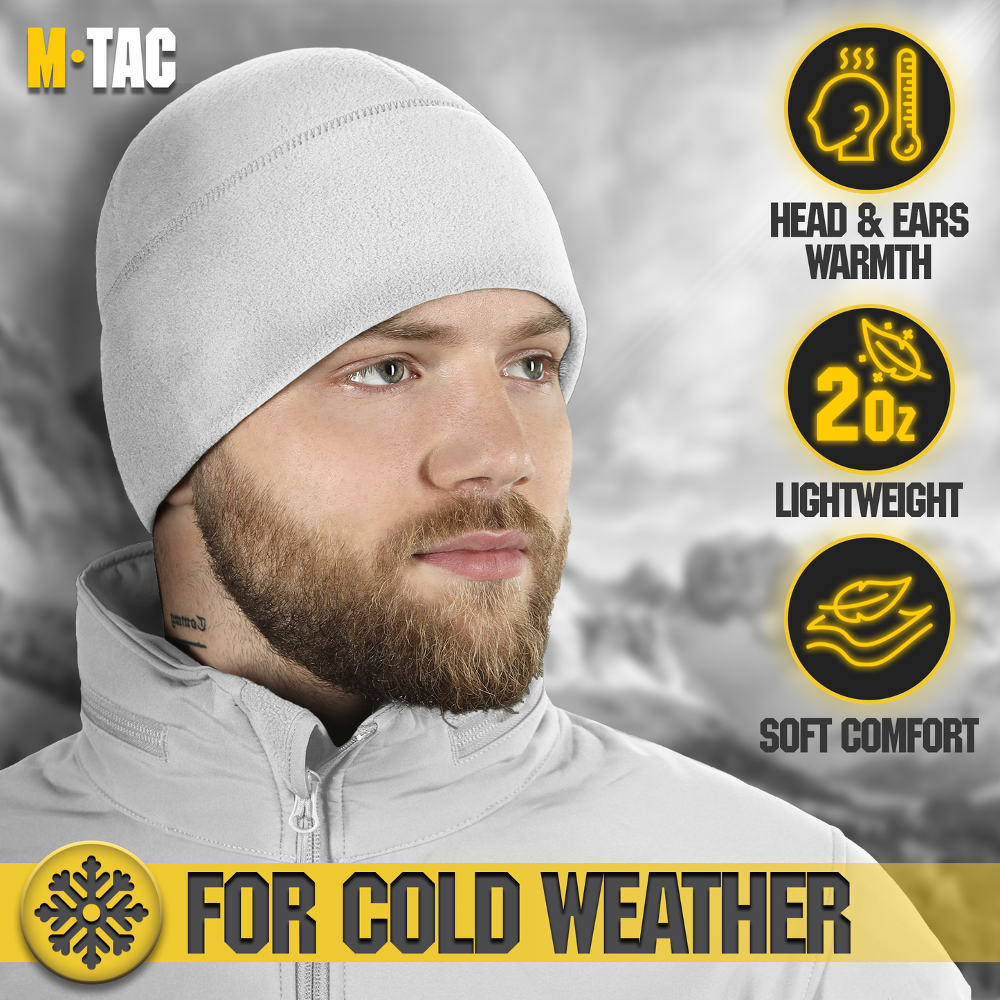 M-Tac Watch Cap Fleece with Slimtex (320 g/m2)