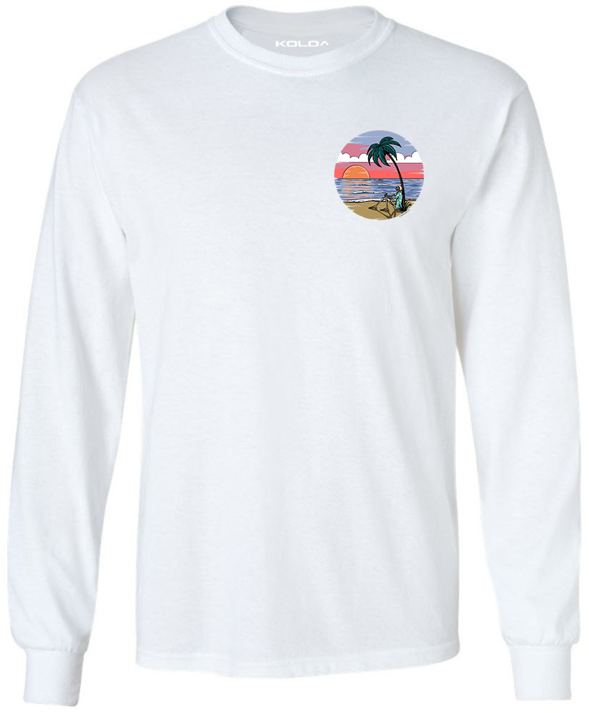 Koloa Skeleton Palm Long Sleeve T-Shirt
