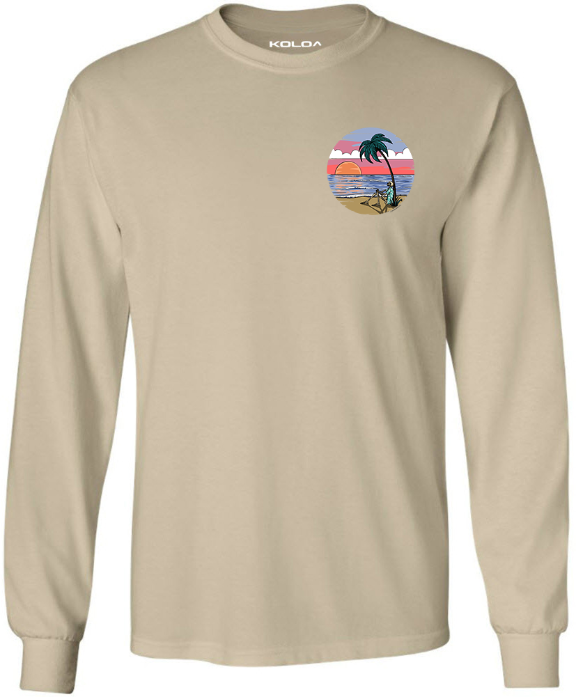 Koloa Skeleton Palm Long Sleeve T-Shirt