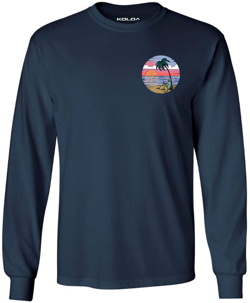 Koloa Skeleton Palm Long Sleeve T-Shirt