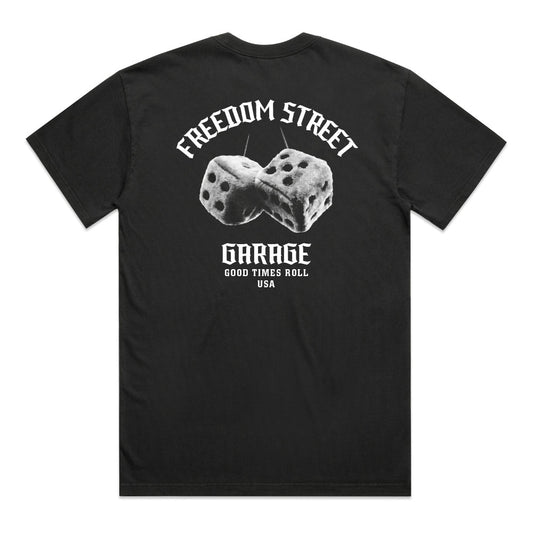 Dice Roll Oversized Faded T-Shirt