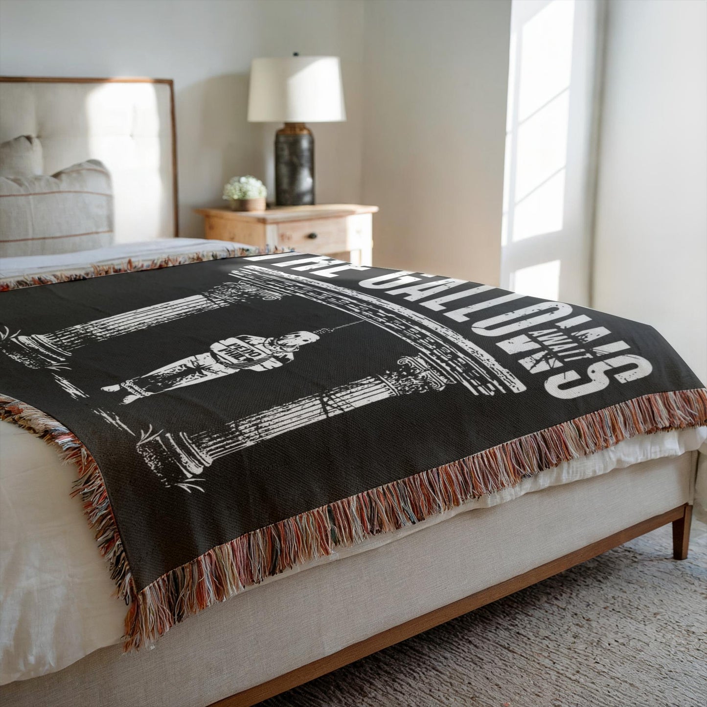 The Gallows Woven Blanket