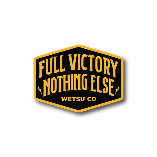 Full Victory Shield Sticker
