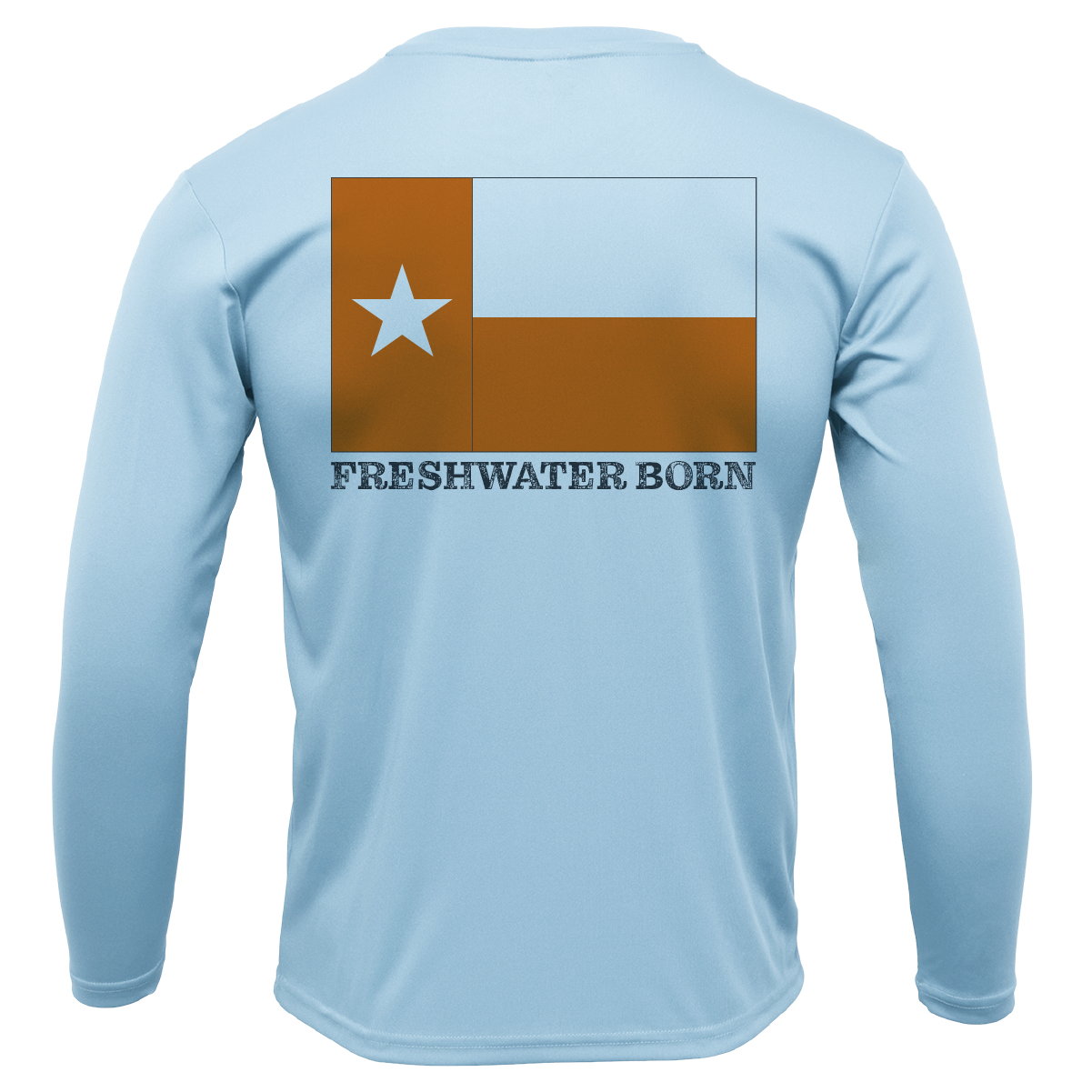 Austin Freshwater Born Men's Long Sleeve UPF 50+ Dry-Fit Shirt