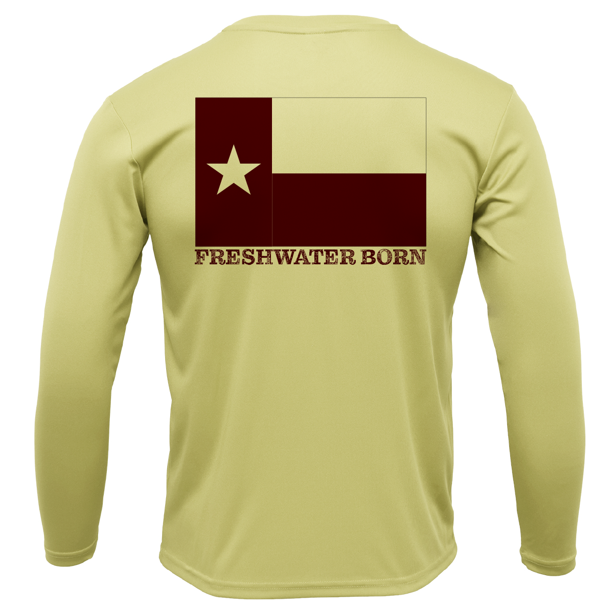College Station Freshwater Born Girl's Long Sleeve UPF 50+ Dry-Fit Shirt