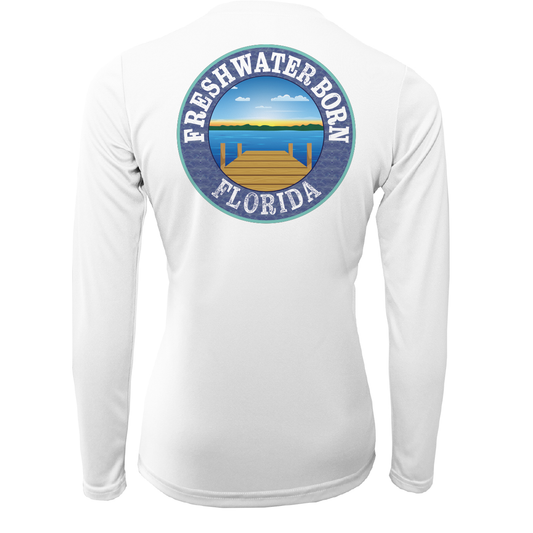 Florida Diver Freshwater Born Women's Long Sleeve UPF 50+ Dry-Fit Shirt