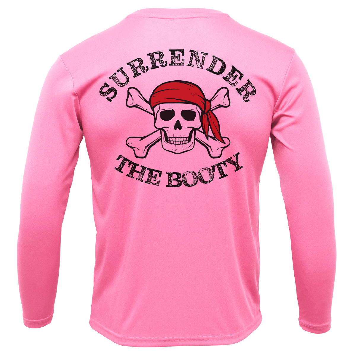 Texas Freshwater Born "Surrender The Booty" Girl's Long Sleeve UPF 50+ Dry-Fit Shirt