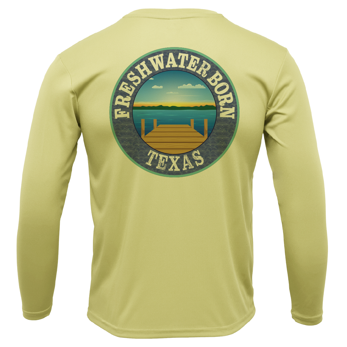 Texas A&M Edition Freshwater Born Girl's Long Sleeve UPF 50+ Dry-Fit Shirt