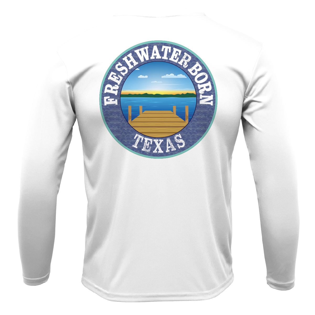 TCU Edition Freshwater Born Girl's Long Sleeve UPF 50+ Dry-Fit Shirt