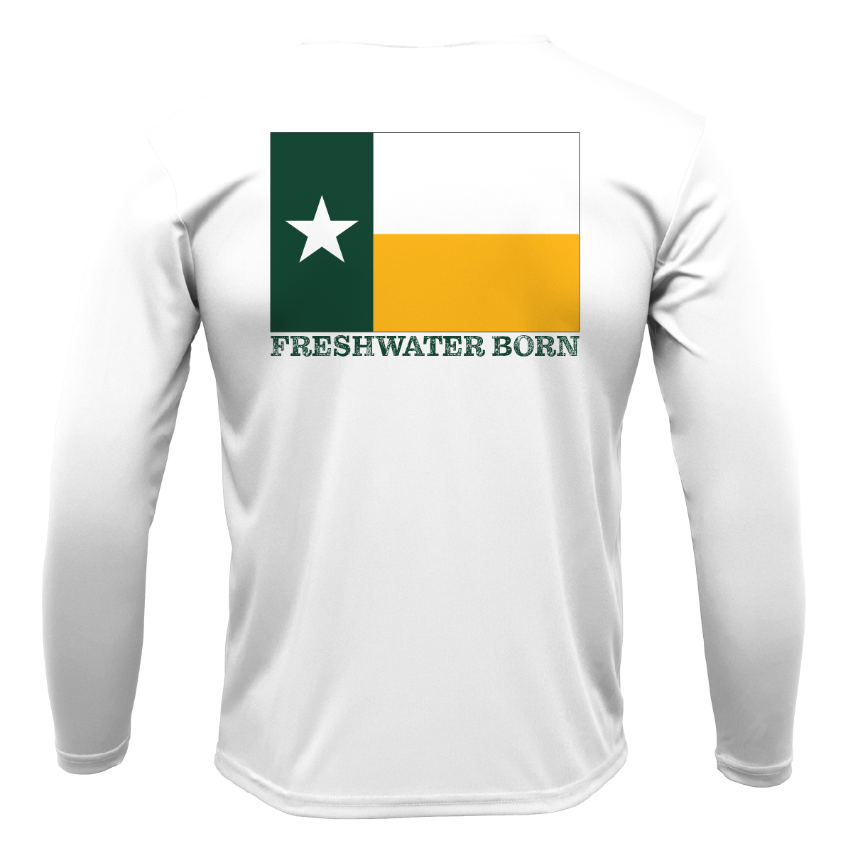 Waco Freshwater Born Girl's Long Sleeve UPF 50+ Dry-Fit Shirt