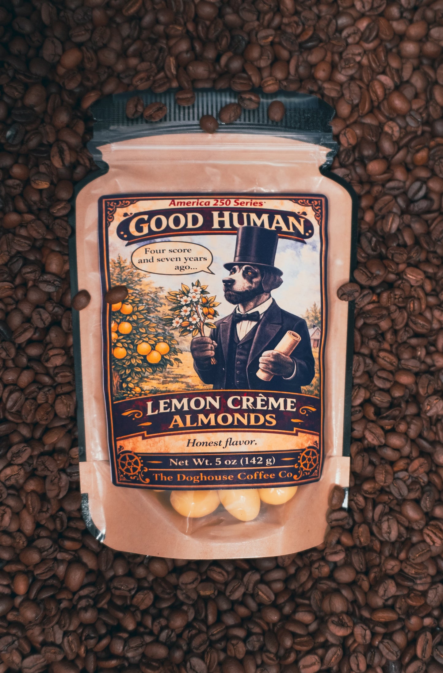 Lemon Crème Almonds