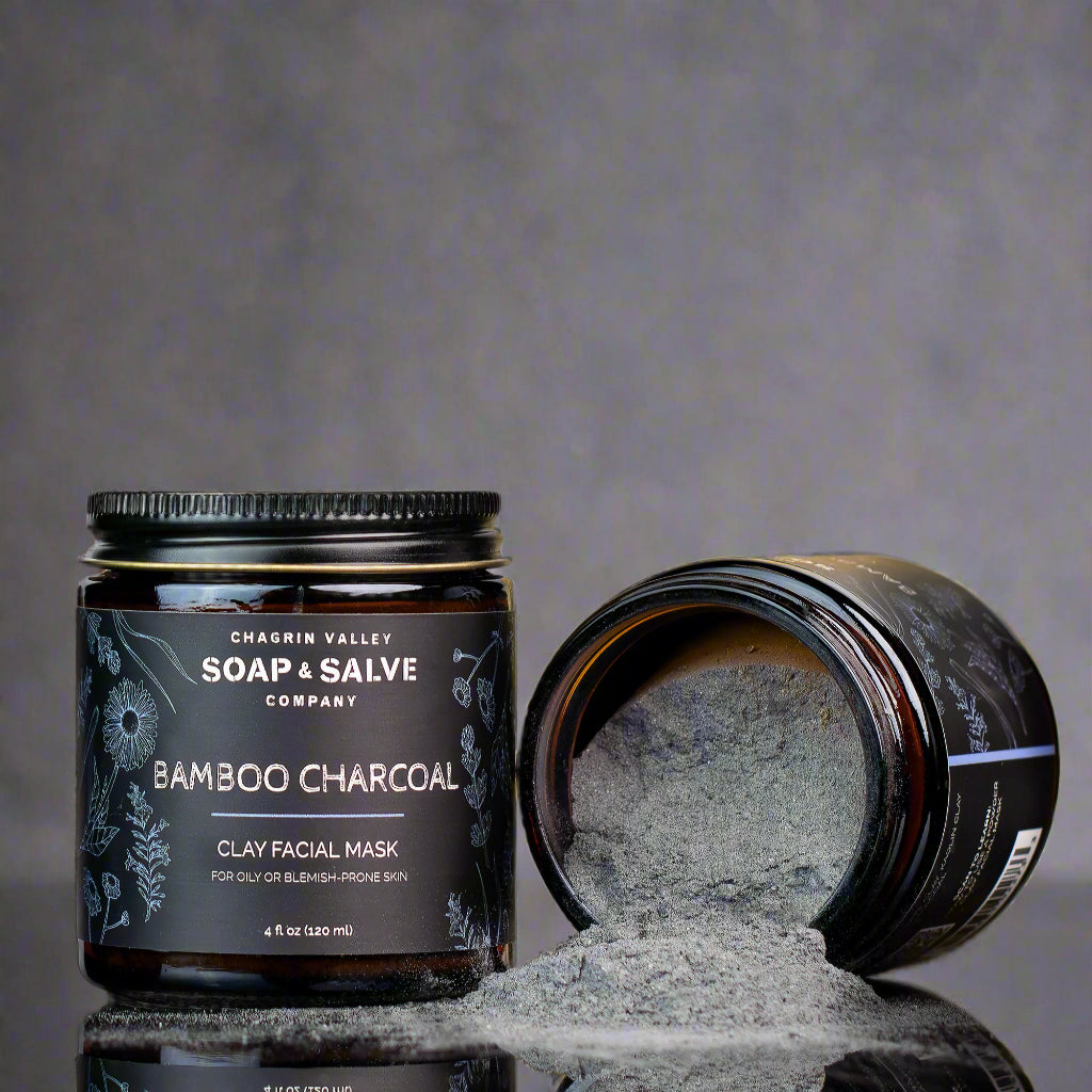 Clay Face Mask: Activated Charcoal