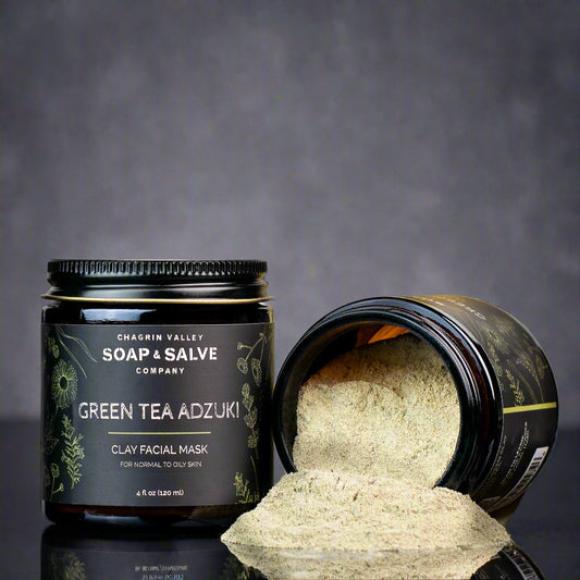 Clay Face Mask: Green Tea & Adzuki