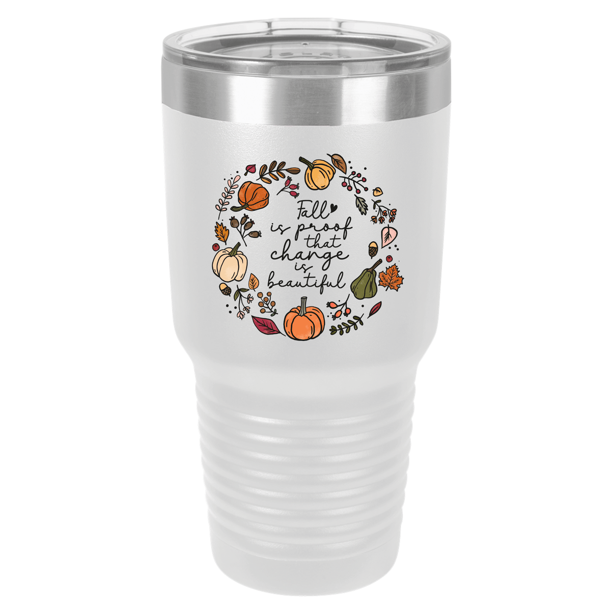 Fall Is Proof That Change Is Beautiful | Polar Camel Tumbler