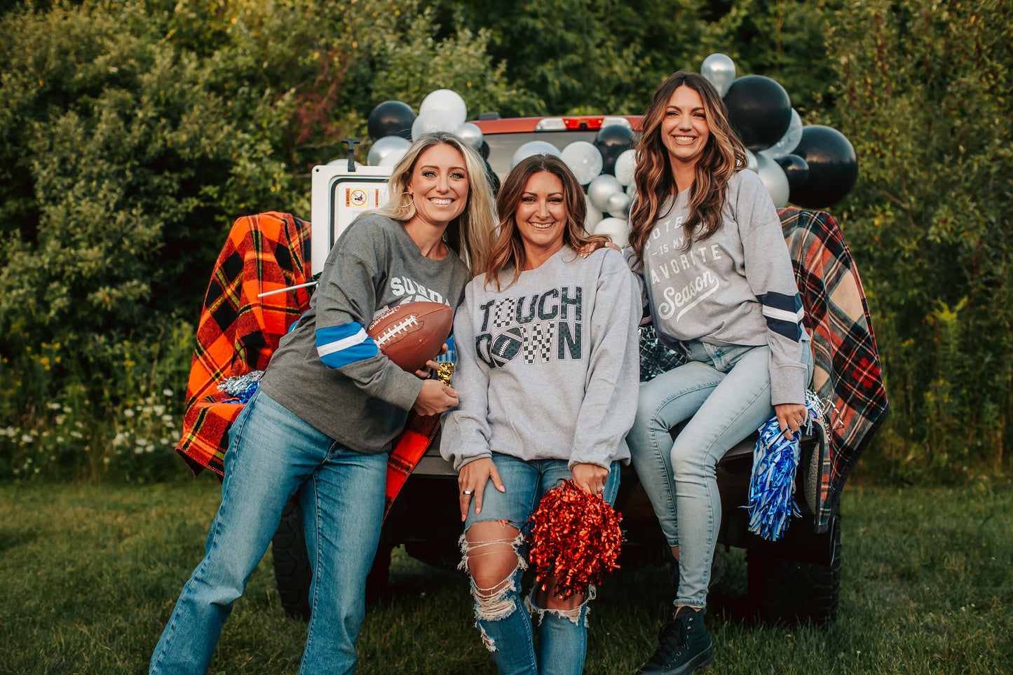 Football Is My Favorite Season Varsity Long Sleeve T-Shirt