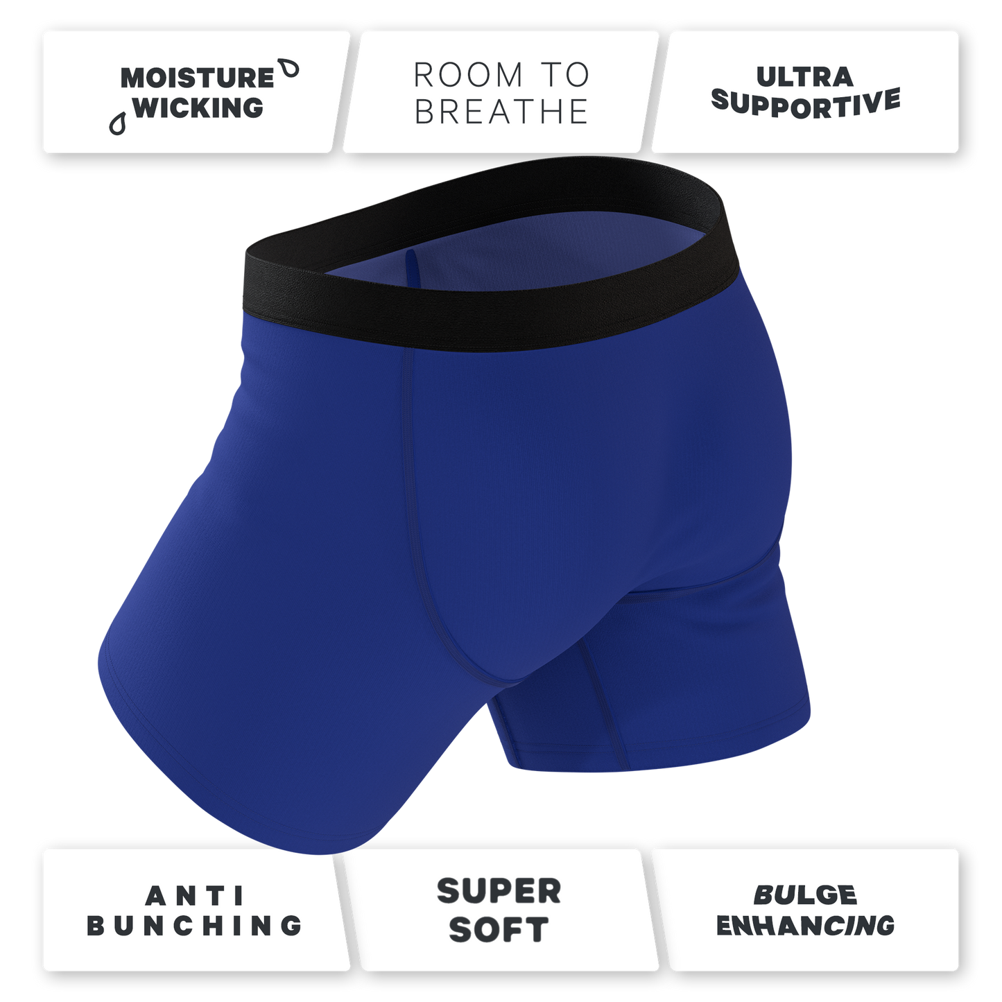 The Fancy Feather | Peacock Ball Hammock® Pouch Underwear With Fly