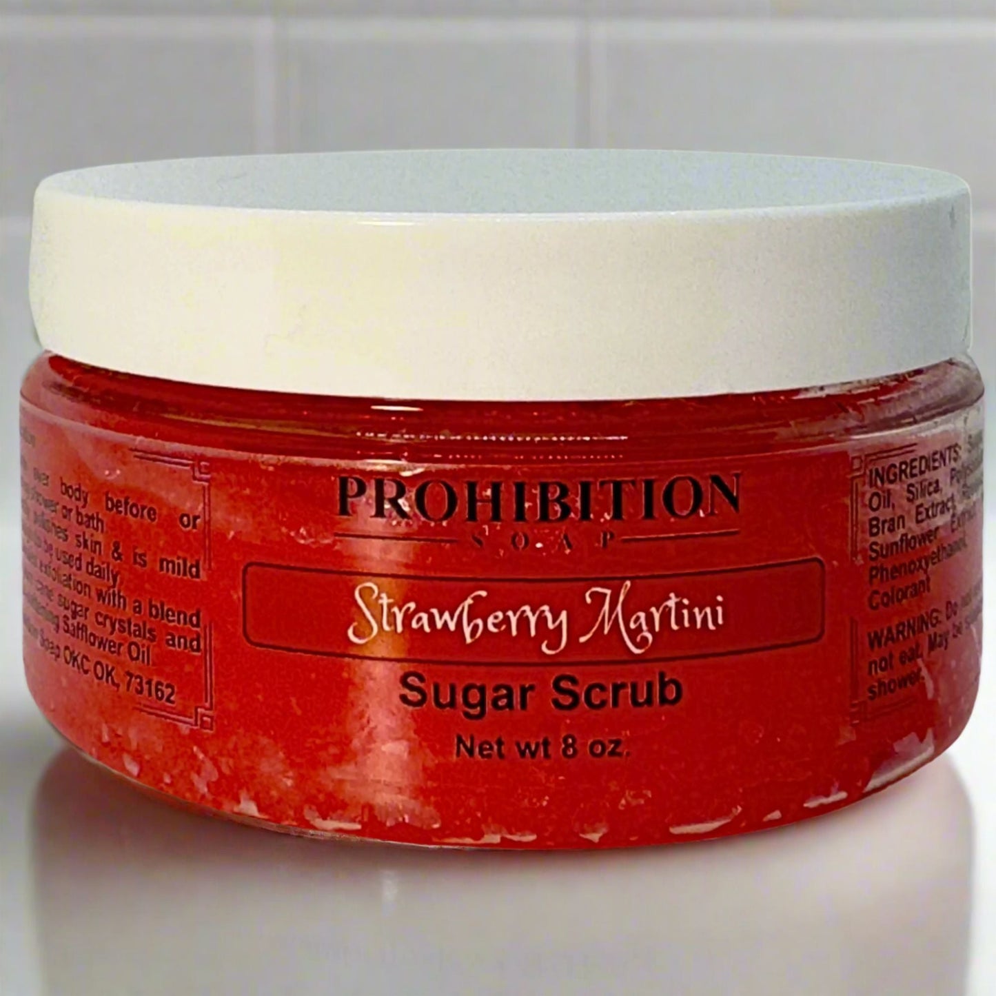 Strawberry Martini Sugar Scrub