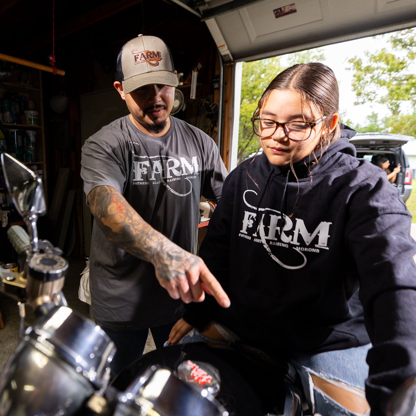 FARM Logo Tee - Grey