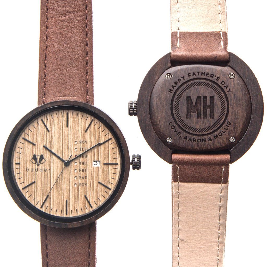 Sandalwood Modern Watch: Father's Day