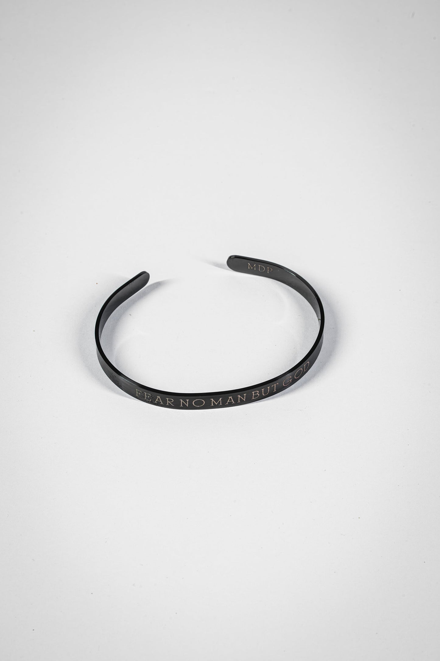 Fear No Man Stainless Steel Cuff