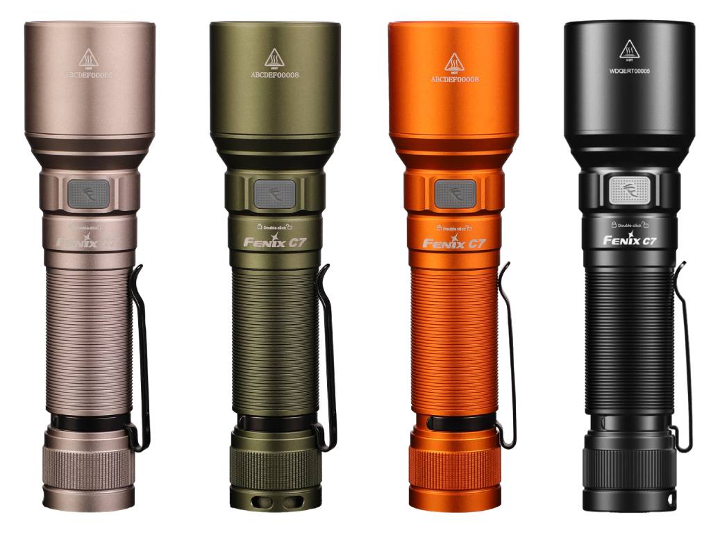 Fenix C7 High-performance Rechargeable LED Flashlight - 3000 Lumens