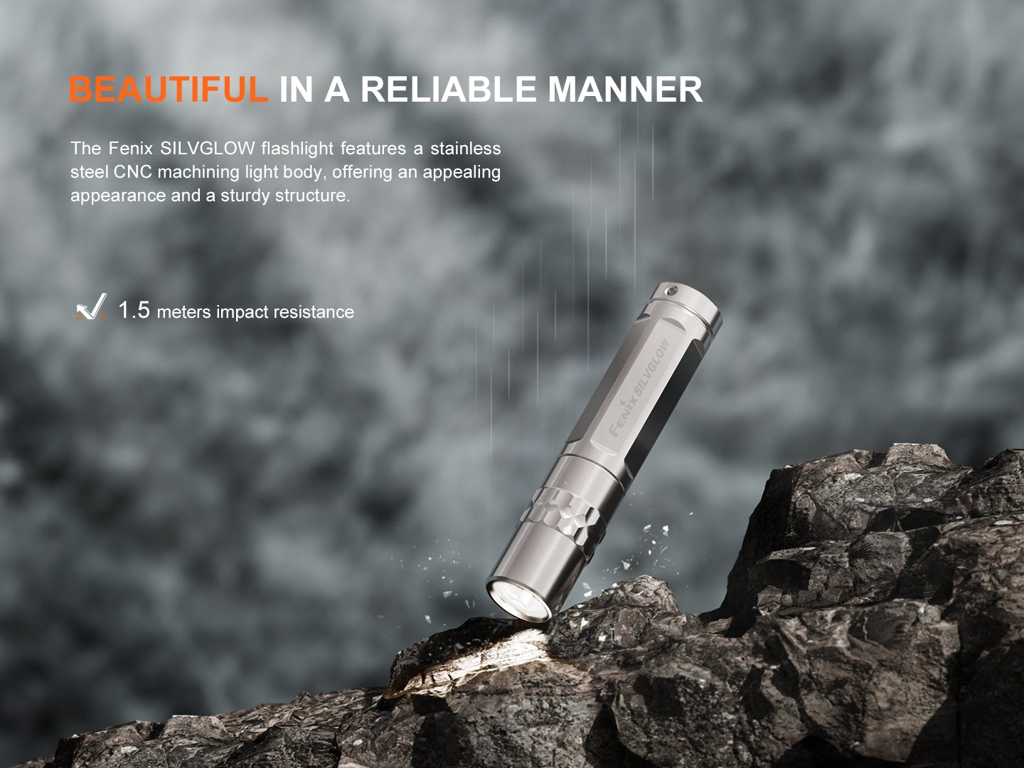Fenix SilvGlow Limited Edition Collector's AAA Flashlight