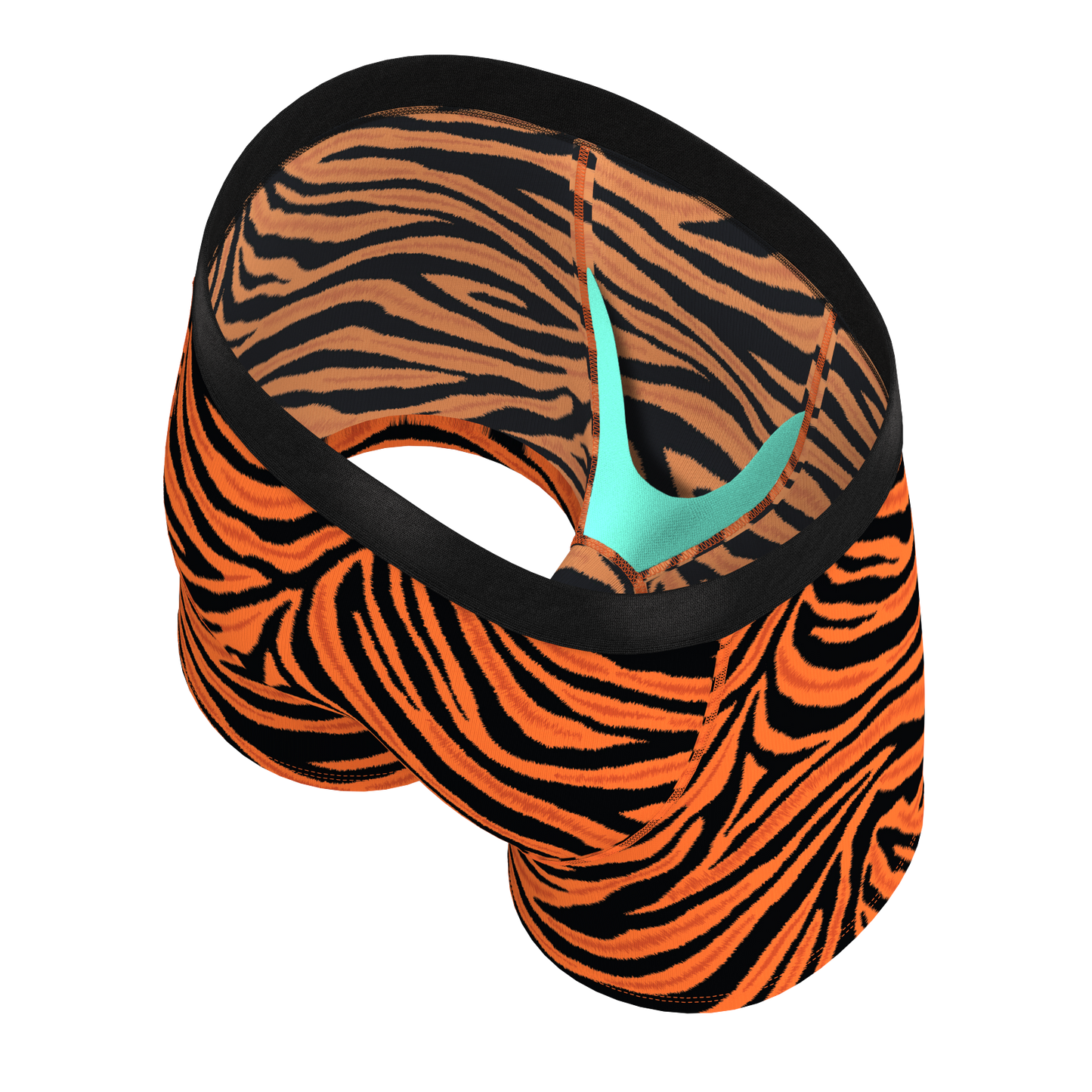 The Feral Feline | Tiger Print Youth Boxer Briefs