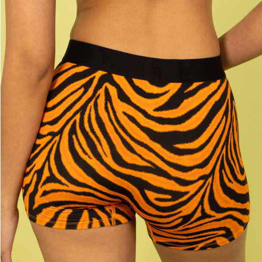 The Feral Feline | Tiger Print Women’s Boxers