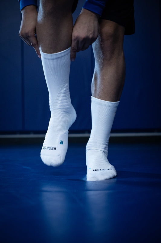 Cloud Tech Performance Socks - White